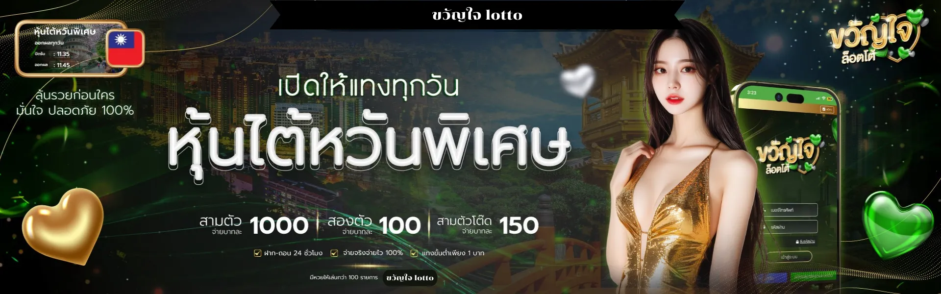 ขวัญใจ lotto